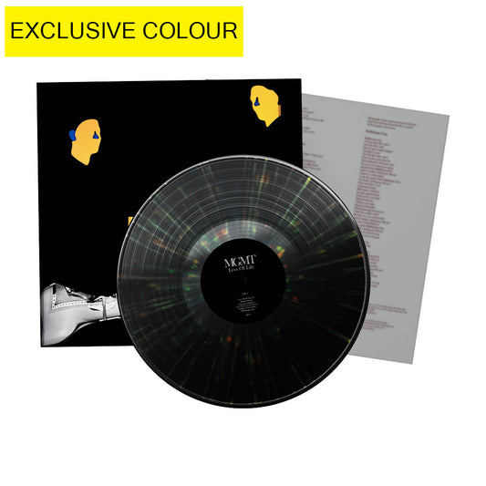 Exclusive limited-edition MGMT "Loss Of Life" prismatic splatter vinyl